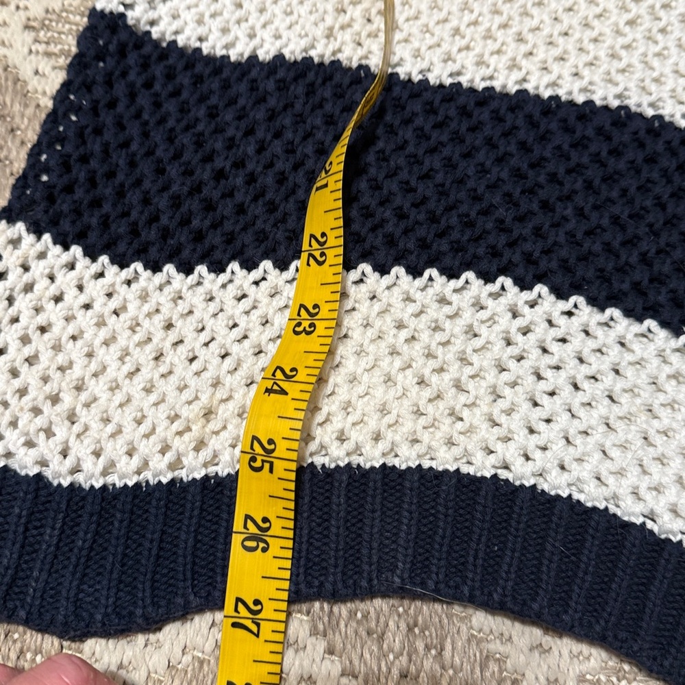 Joe Fresh Navy and White Knit Sweater - Picture 7 of 7